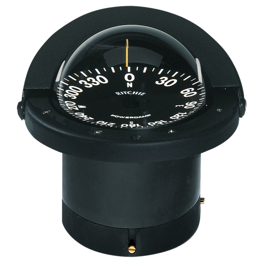 Ritchie FN-201 Navigator Compass - Flush Mount - Black CD-10348