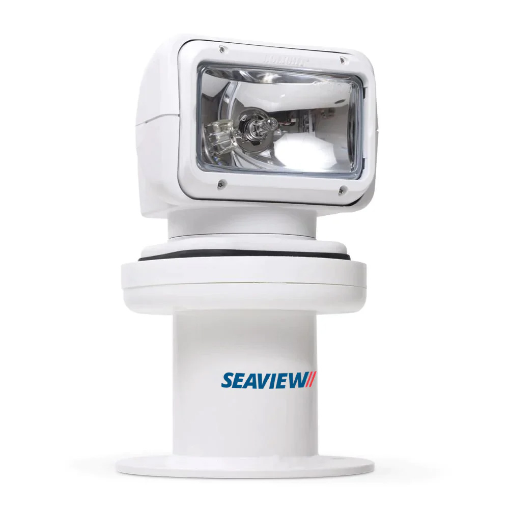 image for Seaview 5.63″ Vertical Searchlight Mount f/RCL85 – 8″ Round Baseplate