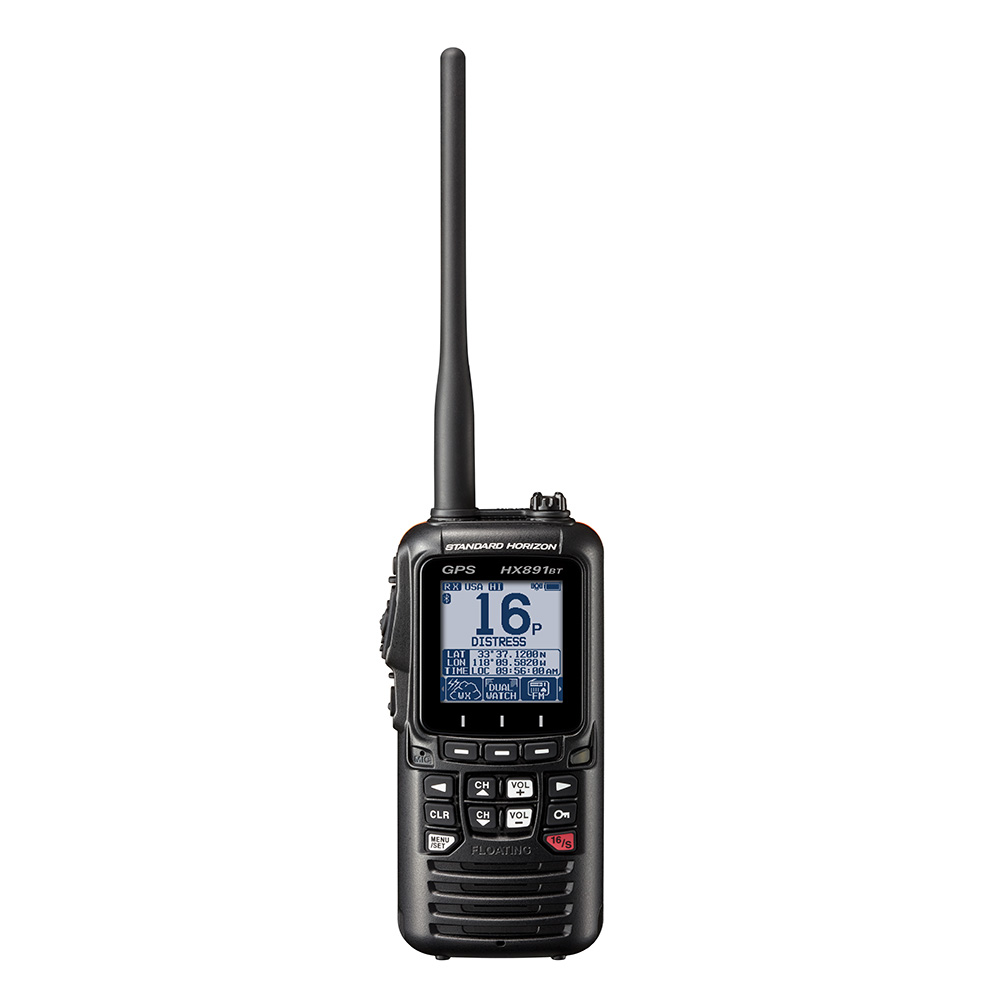 image for Standard Horizon HX891BT Handheld VHF w/Bluetooth – Black