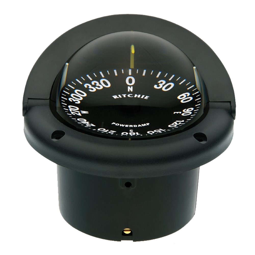 Ritchie HF-742 Helmsman Compass - Flush Mount - Black CD-10360