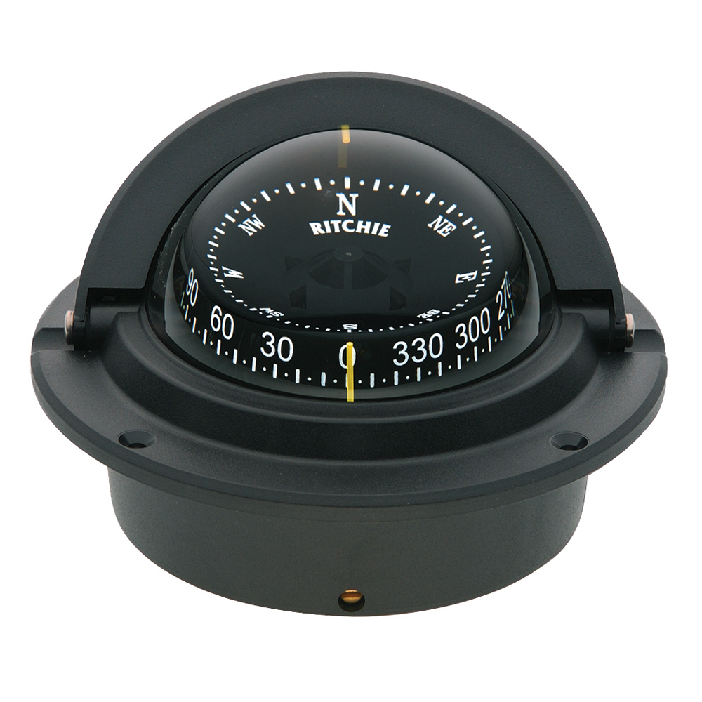 image for Ritchie F-83 Voyager Compass – Flush Mount – Black