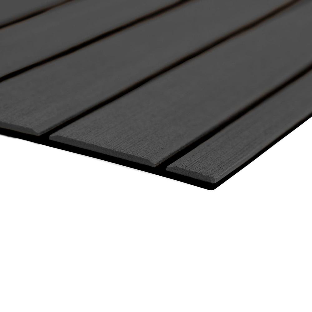 image for SeaDek 40″ x 80″ 6mm Teak Full Sheet – Brushed Texture – Dark Grey/Black (1016mm x 2032mm x 6mm)