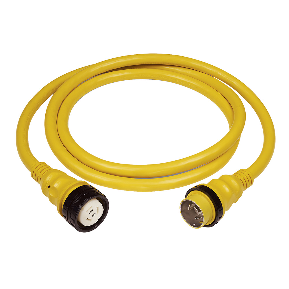 image for Marinco 50 AMP 125V Shore Power Cable – 75′ – Yellow