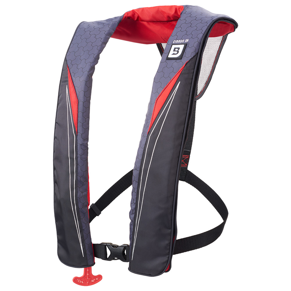 image for Bluestorm Cirrus 26 Auto/Manual Type V Inflatable PFD – Red