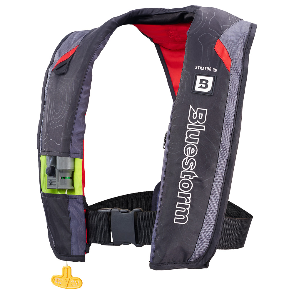 image for Bluestorm Stratus 35 Auto Type II Inflatable PFD – Red