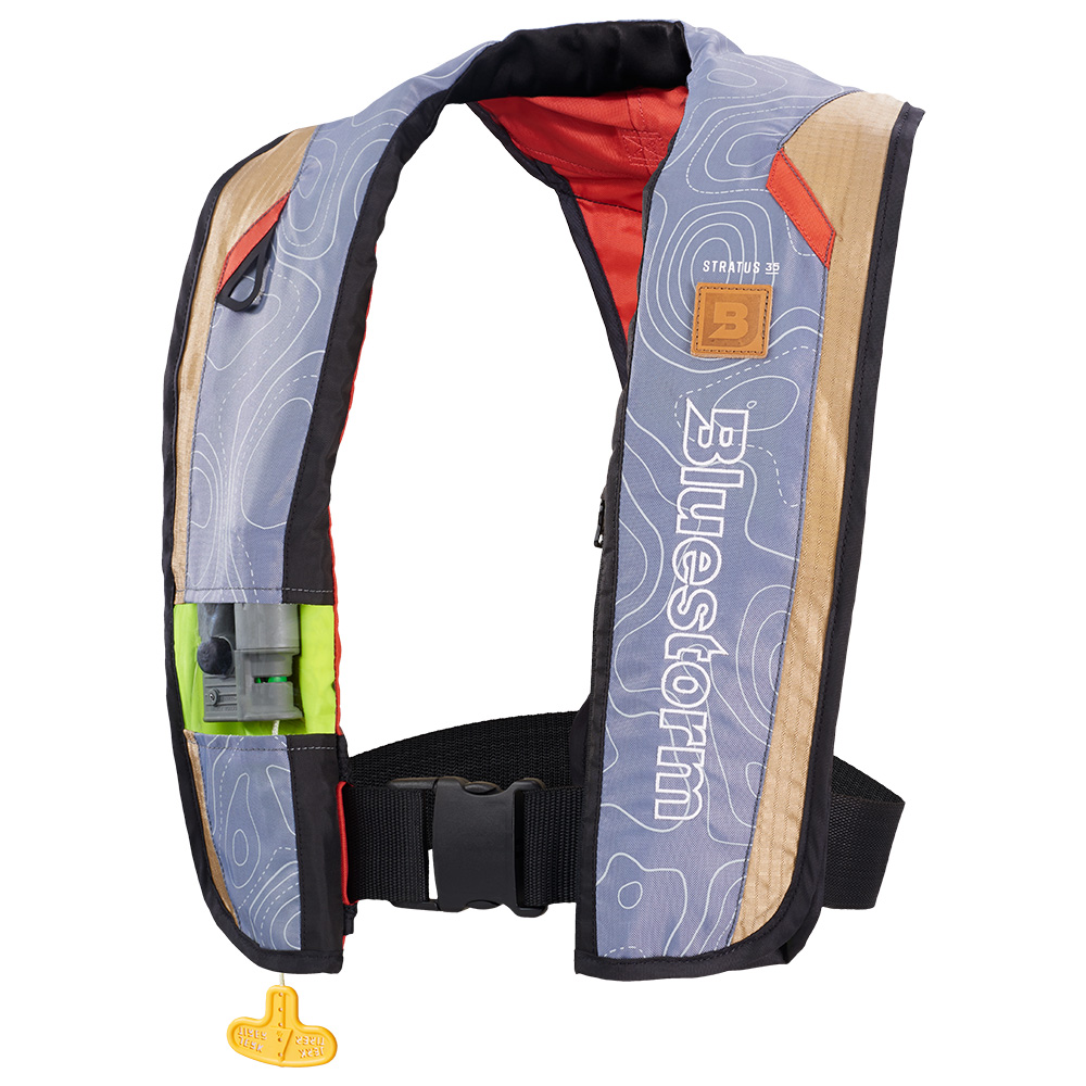 image for Bluestorm Stratus 35 Auto Type II Inflatable PFD – Tan