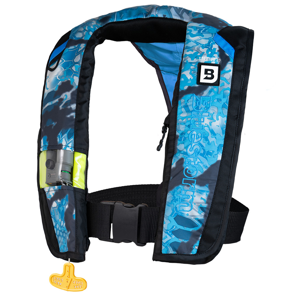 image for Bluestorm Kryptek Stratus 35 Auto Type II Inflatable PFD – Obscura Litus