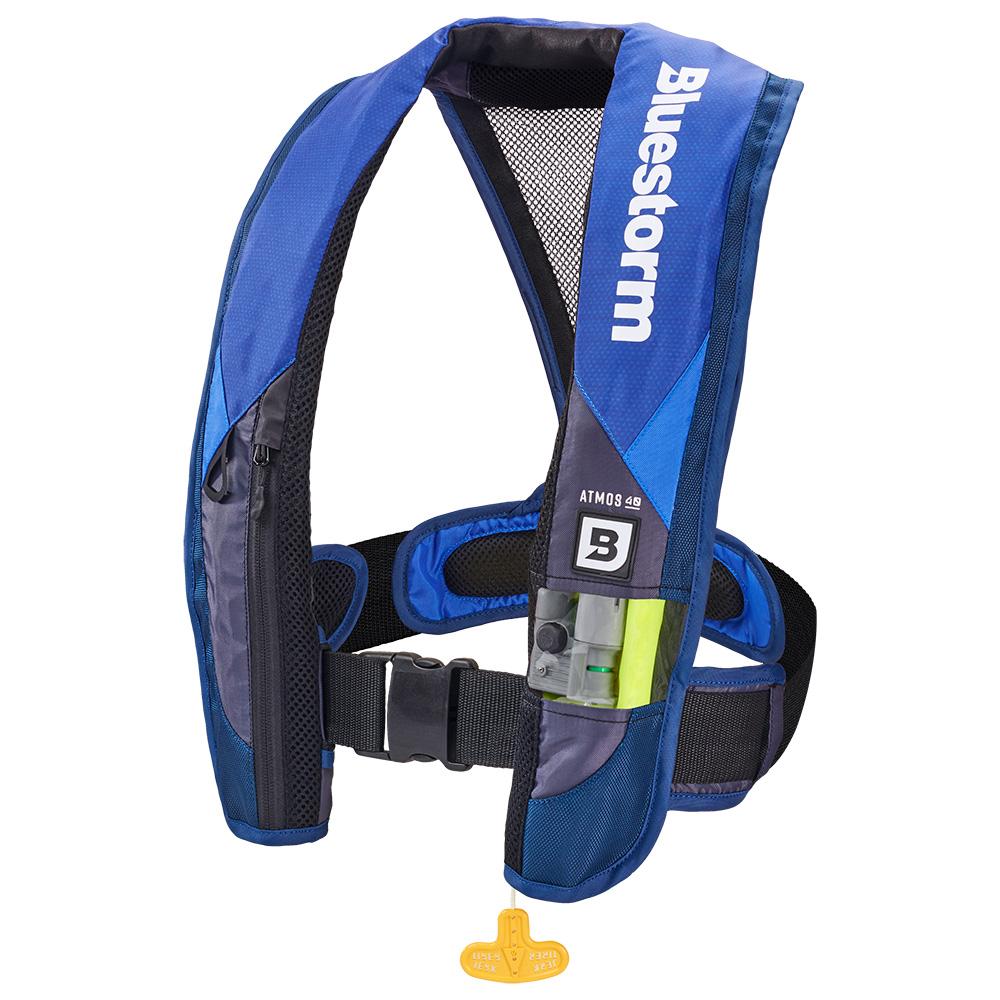 image for Bluestorm Atmos 40 Auto Type II Inflatable PFD – Deep Blue