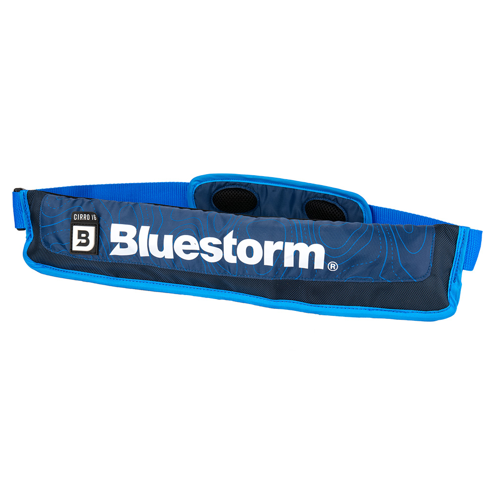 image for Bluestorm Cirro 16 Manual Inflatable Belt Pack – Deep Blue