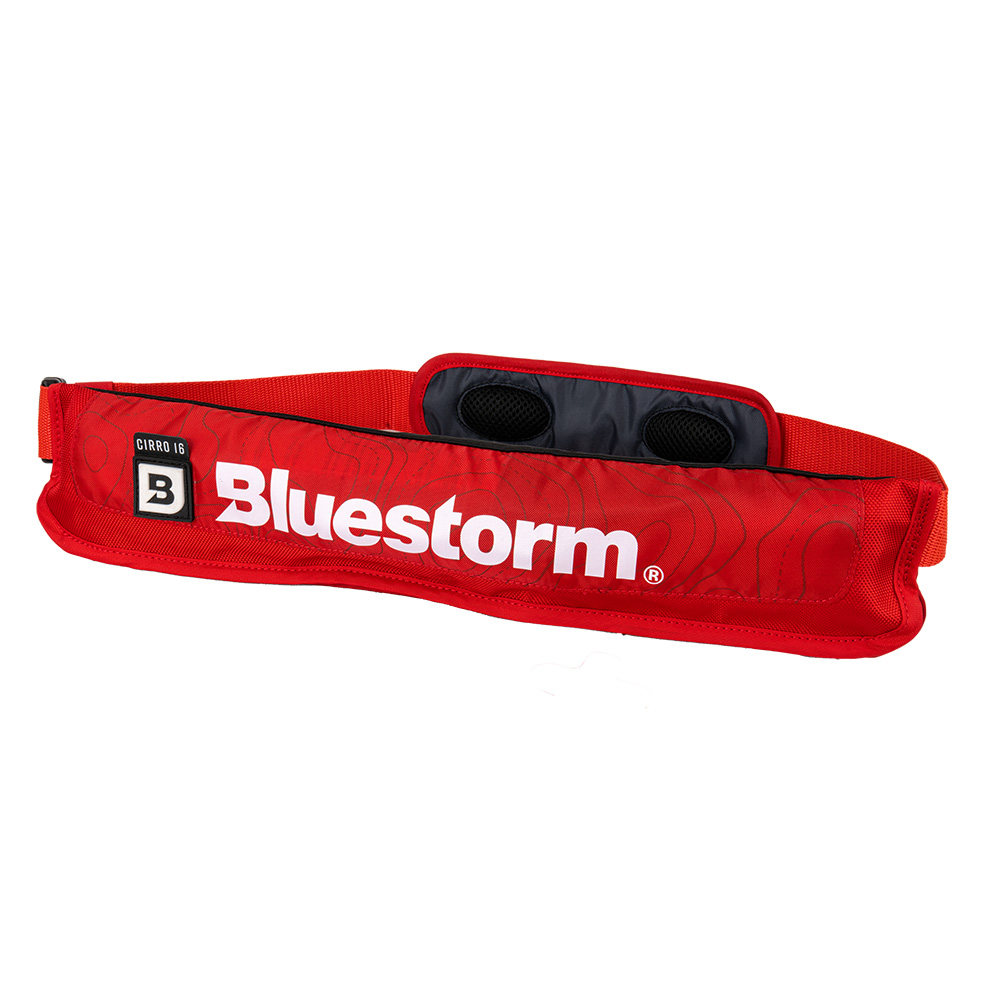image for Bluestorm Cirro 16 Manual Inflatable Belt Pack – Nitro Red
