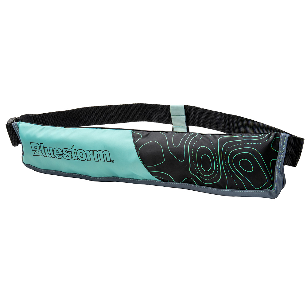 image for Bluestorm Cirro 16 Manual Inflatable Belt Pack – Teal