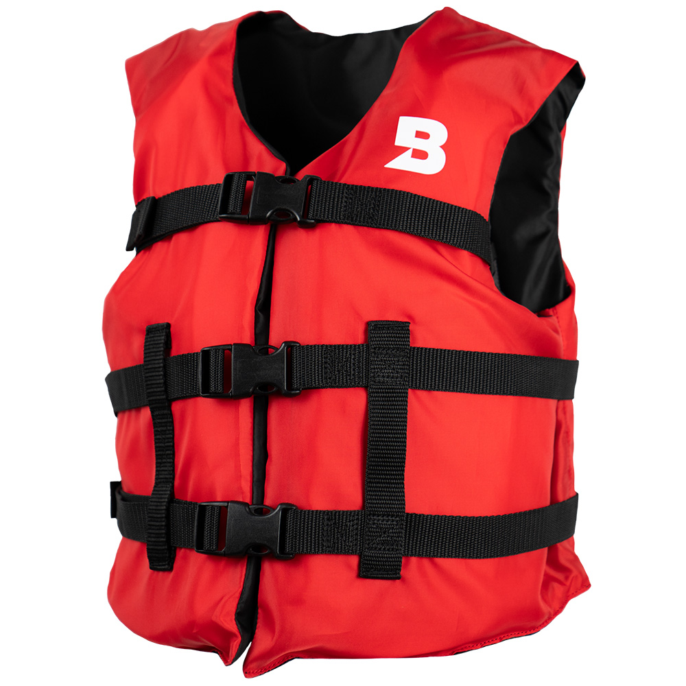 image for Bluestorm Type III General Boating Youth Foam Life Jacket – Red