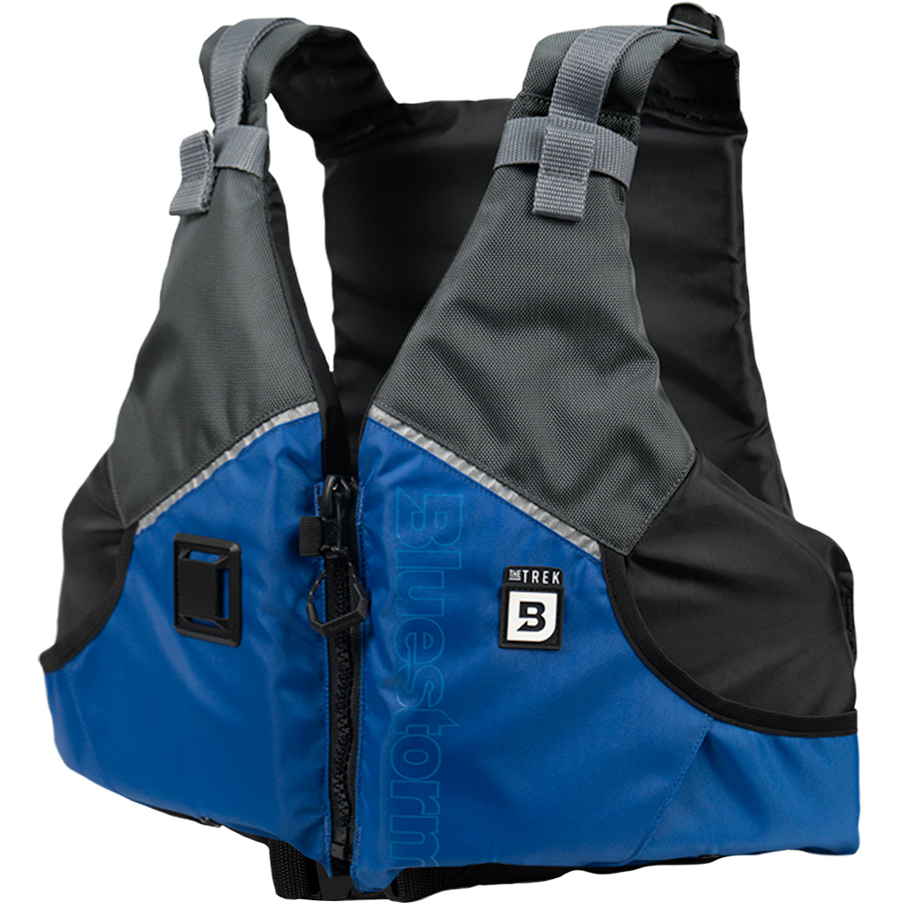 image for Bluestorm Trek Adult Universal Paddling Vest – Deep Blue