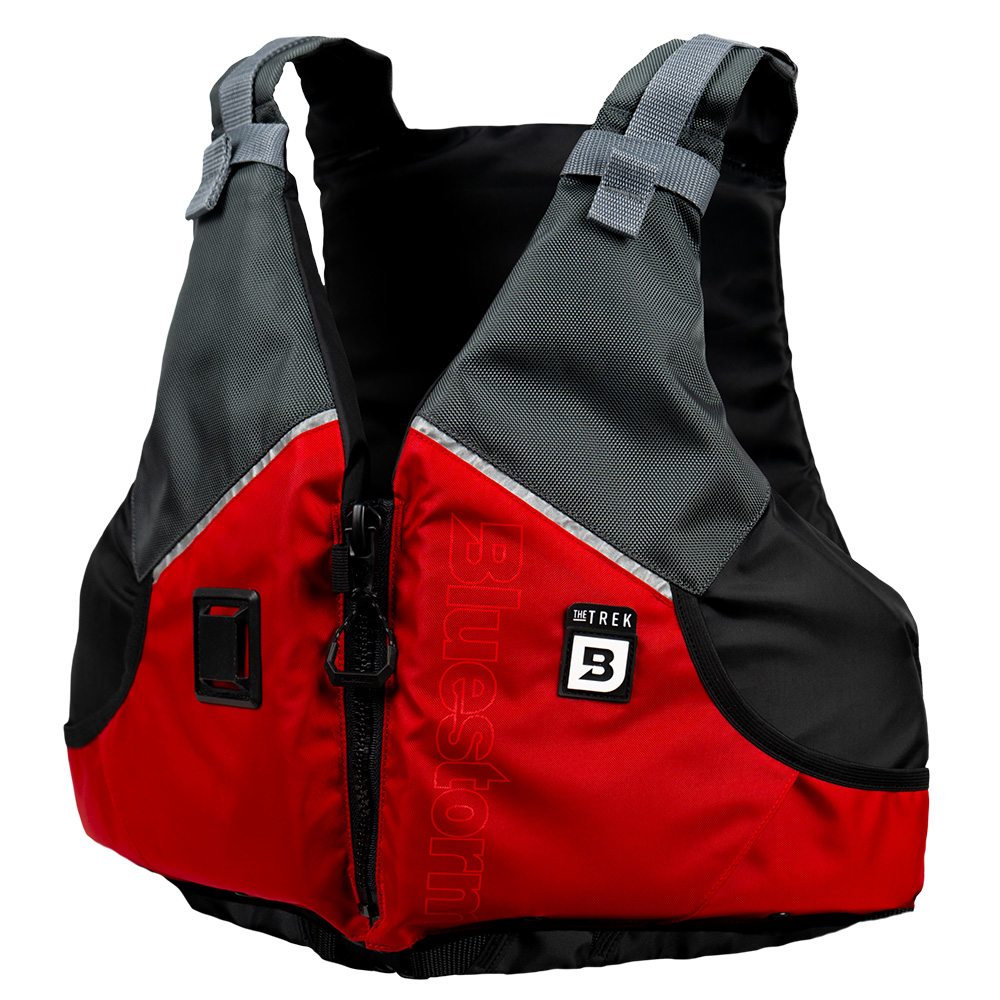 image for Bluestorm Trek Adult Universal Paddling Vest – Nitro Red