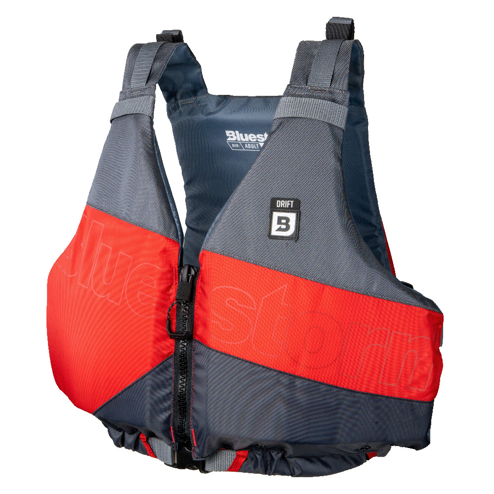 image for Bluestorm Drift Adult Universal Paddling Vest – Nitro Red