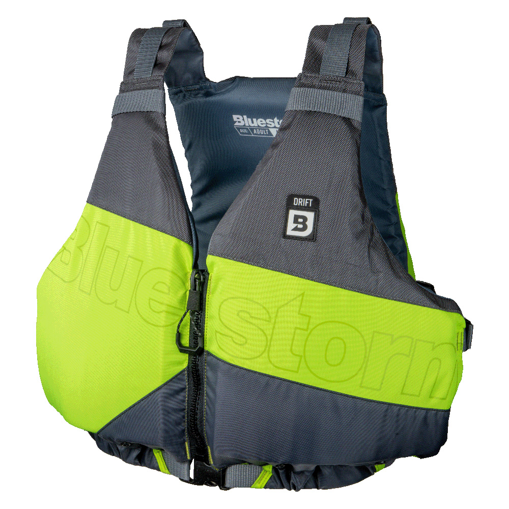 image for Bluestorm Drift Adult Universal Paddling Vest – Hi-Vis