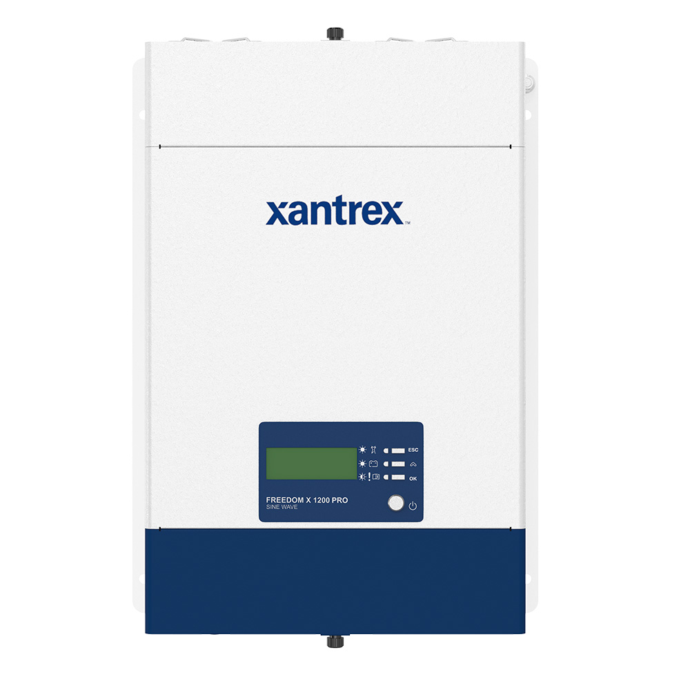 image for Xantrex FREEDOM X 1200 PRO Inverter Truesine 1000W 120AC/12VDC Hardwire Transfer