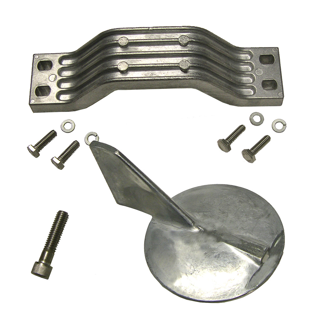 image for Performance Metals Yamaha Counter Rotating 150HP Outboard Complete Anode Kit – Aluminum