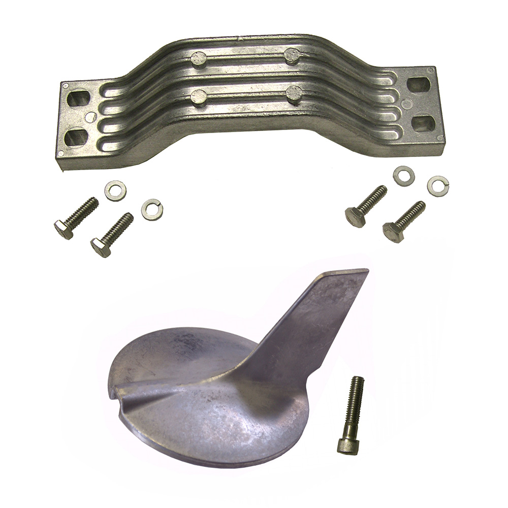 image for Performance Metals Yamaha 200-300HP 2 Stroke Outboard Complete Anode Kit – Aluminum