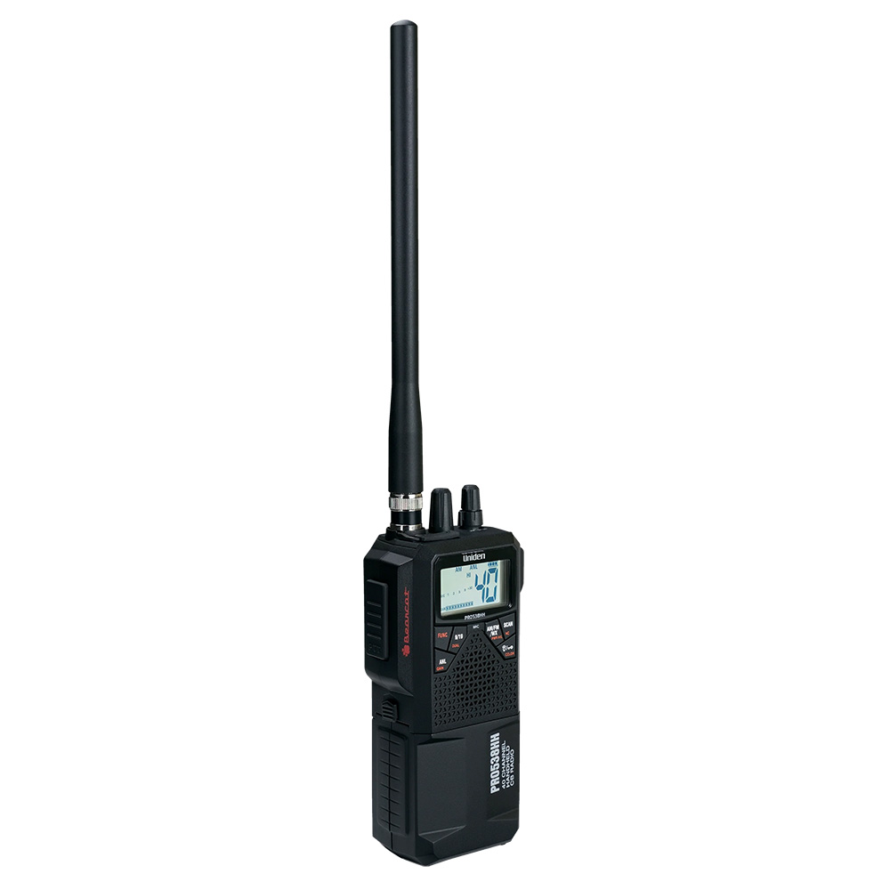 image for Uniden PRO538HHFM Handheld CB Radio w/AM/FM
