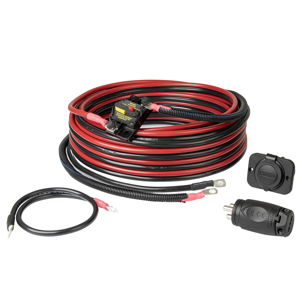 image for Marinco 24V Trolling Motor Wiring Kit w/70A Plug & Receptacle