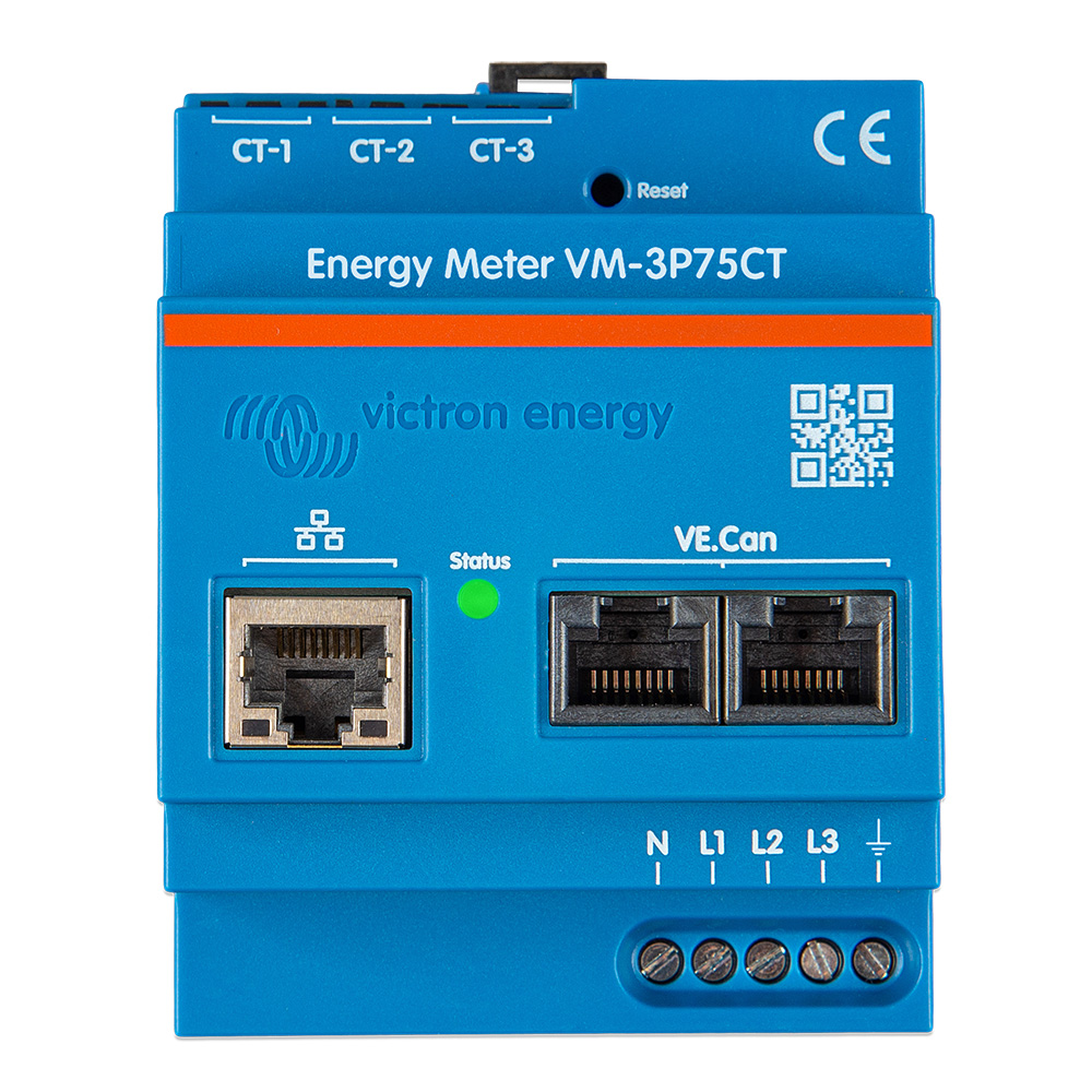 image for Victron Energy Meter VM-3P75CT Single + 3-Phase