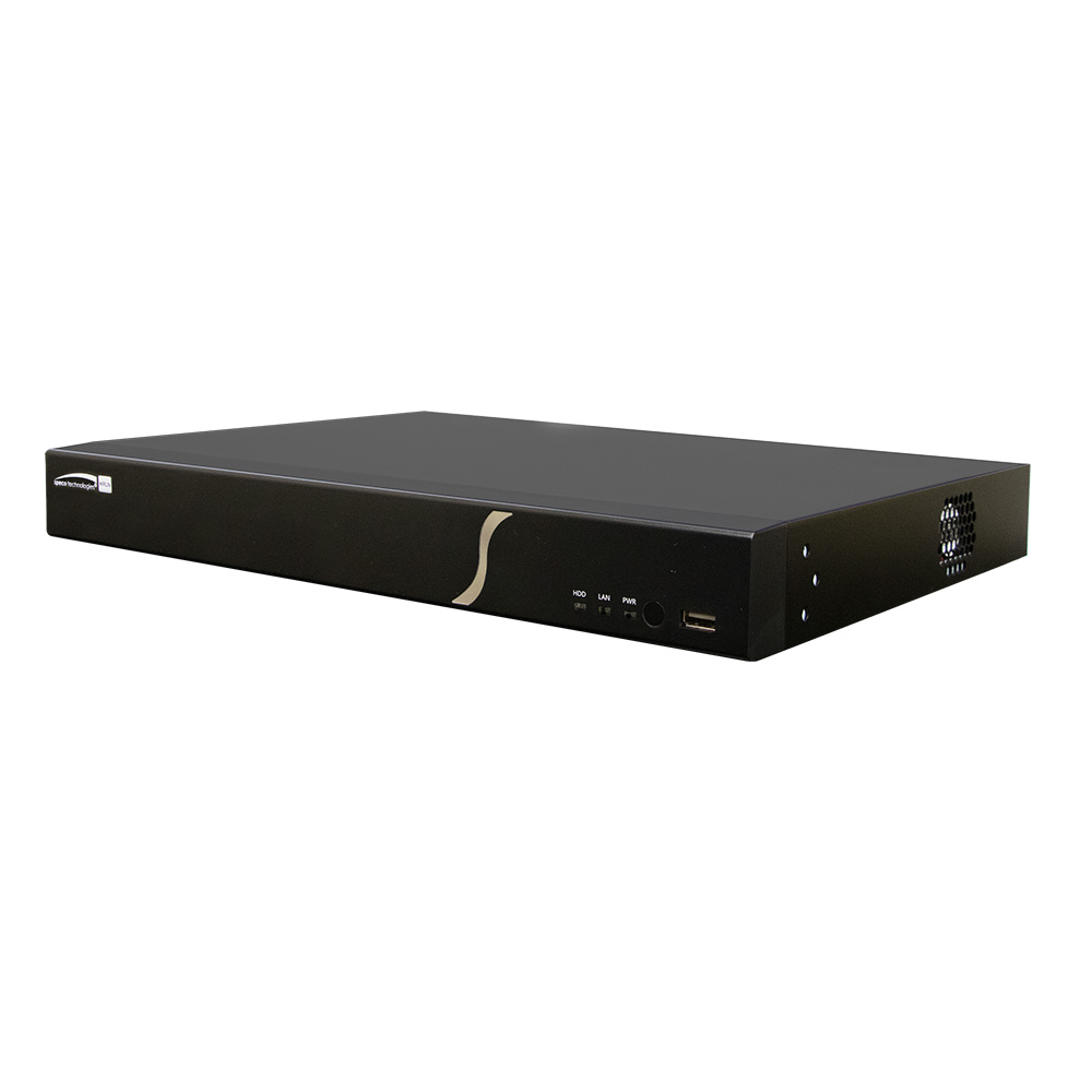 image for Speco 6 Channel Hybrid Digital Video Recorder – 4 Configurable Hybrid Channels + 2 IP Channels