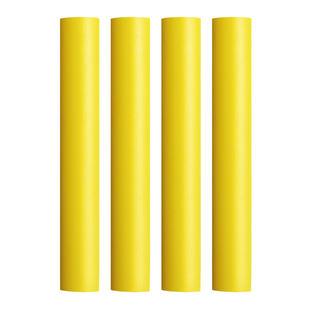 image for Pacer Battery Cable Heat Shrink Tubing – 3/4″ x 12″ – Yellow (4-Pieces)