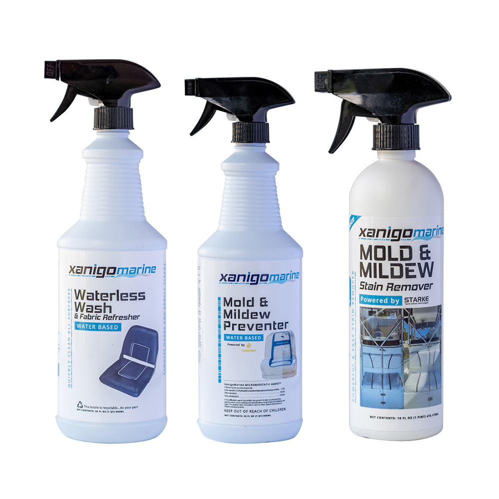 image for Xanigo Marine Ultimate Vinyl Boat Seat Care Kit