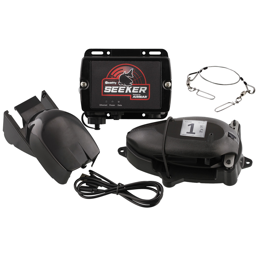 image for Scotty Seeker™ Full Package – Single Probe w/Safety Leader, Probe Charging Station, & Probe Safety Leader