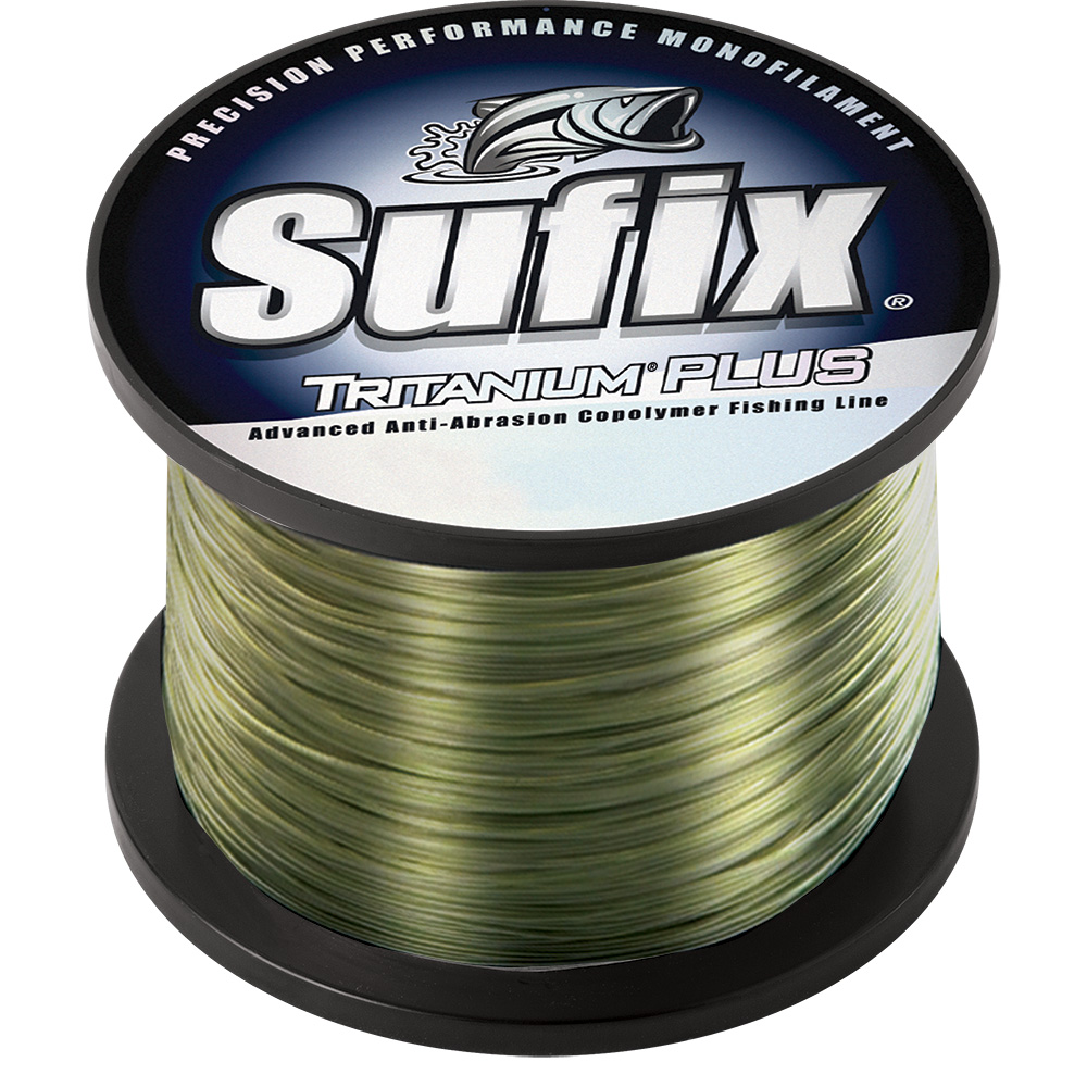 image for Sufix Tritanum Plus™ – 12lb – Dark Green – 4950 yds