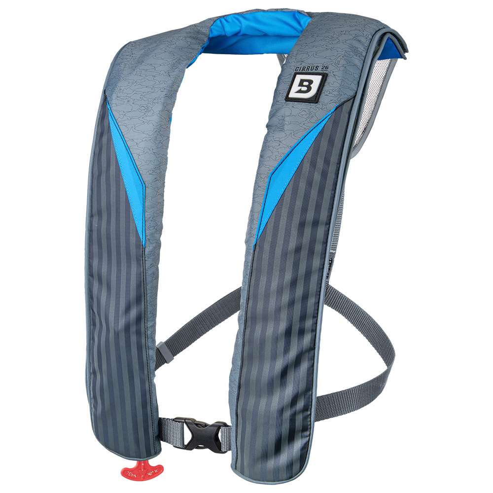 image for Bluestorm Cirrus 26 Auto/Manual Type V Inflatable PFD – Coastal Blue