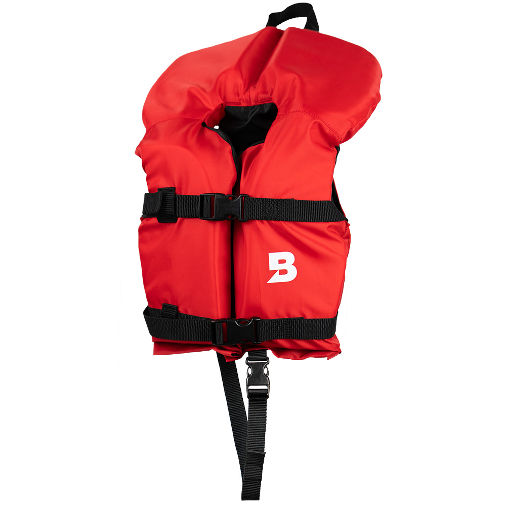 image for Bluestorm Type III General Boating Infant Foam Life Jacket – Red