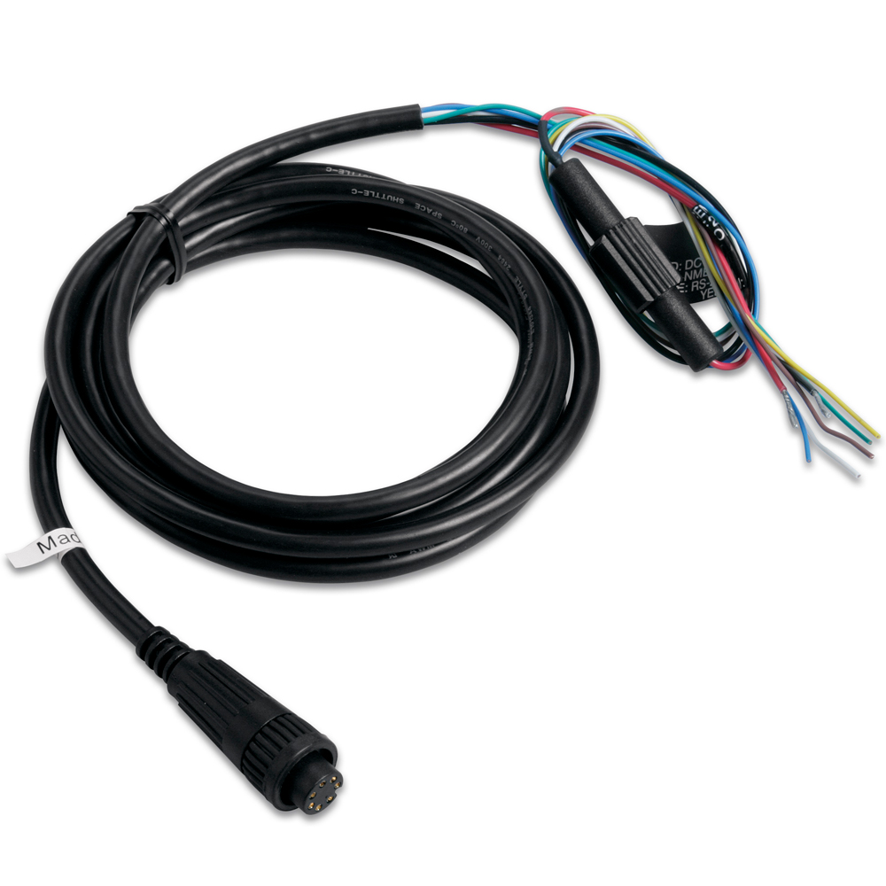 image for Garmin Power/Data Cable – Bare Wires f/Fishfinder 320C, GPS Series & GPSMAP® Series