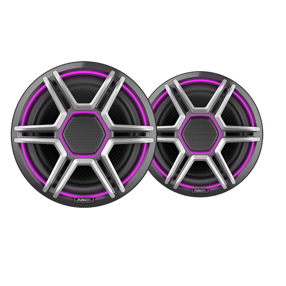 image for Fusion Apollo™ 8.8″ LED Marine Speakers w/Sports Grey Grille