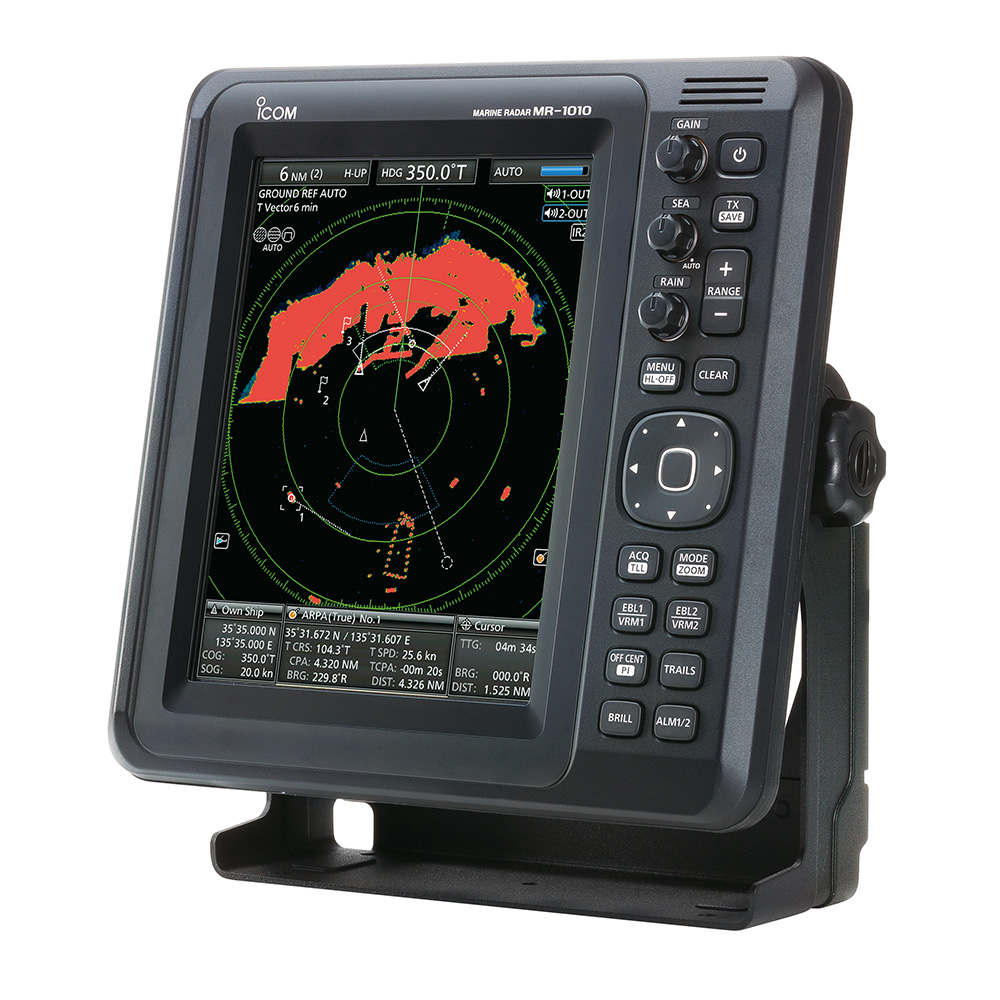 image for Icom MR1010RII 4kW Marine Radar Color LCD