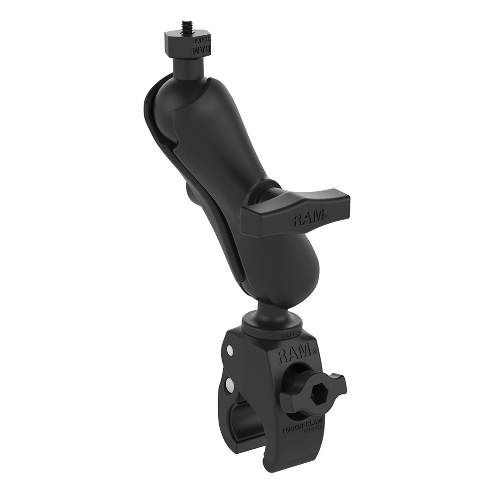 image for RAM Mount RAM® Tough-Ball™ Camera Mount w/RAM® Tough-Claw™ Small Clamp Base