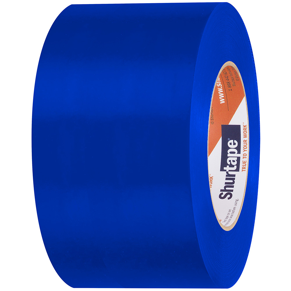 image for Shurtape UV-Resistant Marine Heat Shrink Tape – 72MM x 55M Roll – Straight Edge Blue