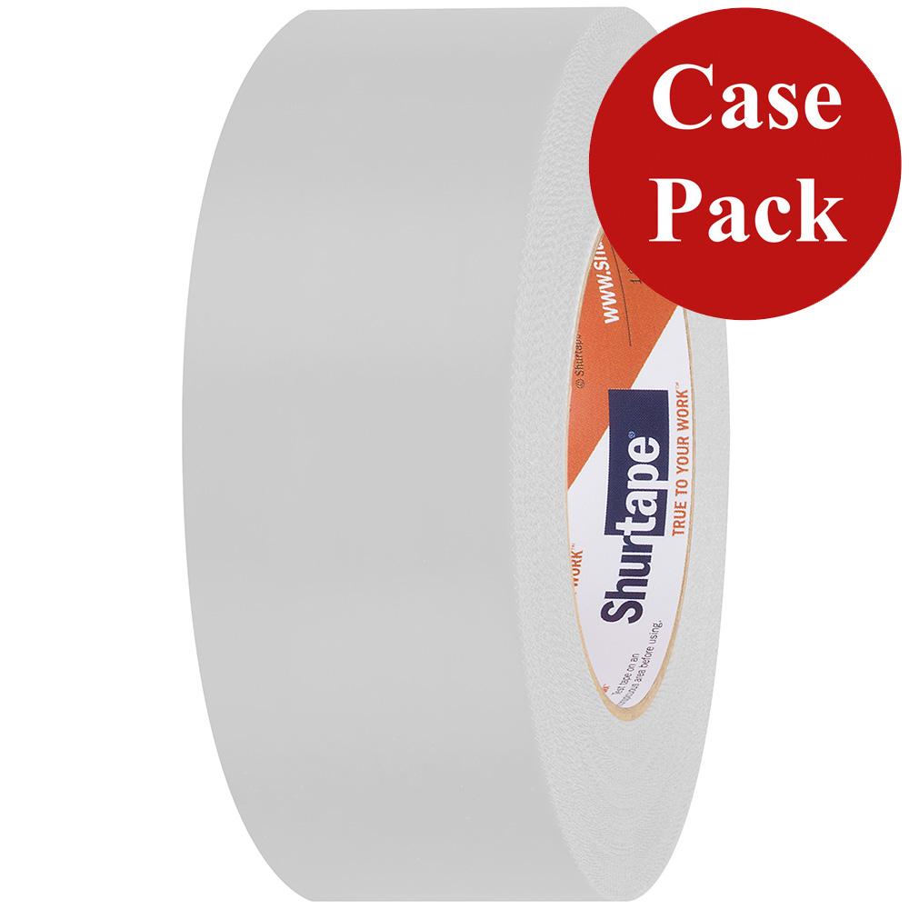 image for Shurtape UV-Resistant Marine Heat Shrink Tape – 48MM x 55M Roll – Serrated Edge White *Case of 24 Rolls*