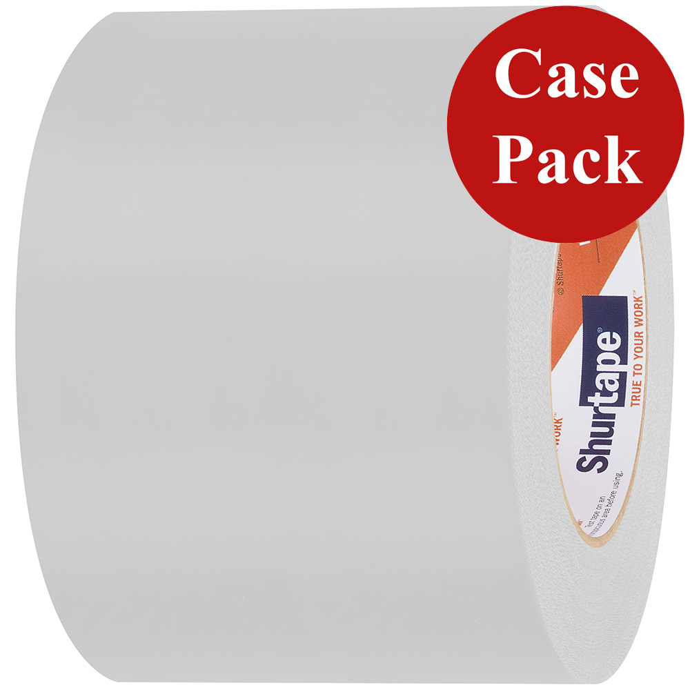 image for Shurtape UV-Resistant Marine Heat Shrink Tape – 96MM x 55M Roll – Serrated Edge White *Case of 12 Rolls*