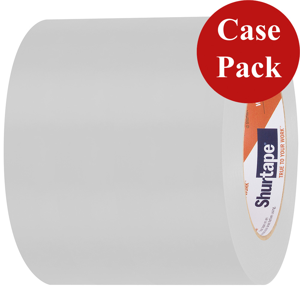 image for Shurtape UV-Resistant Marine Hull Preservation Tape – 96MM – 33M Roll – Straight Edge White *Case of 12 Rolls*