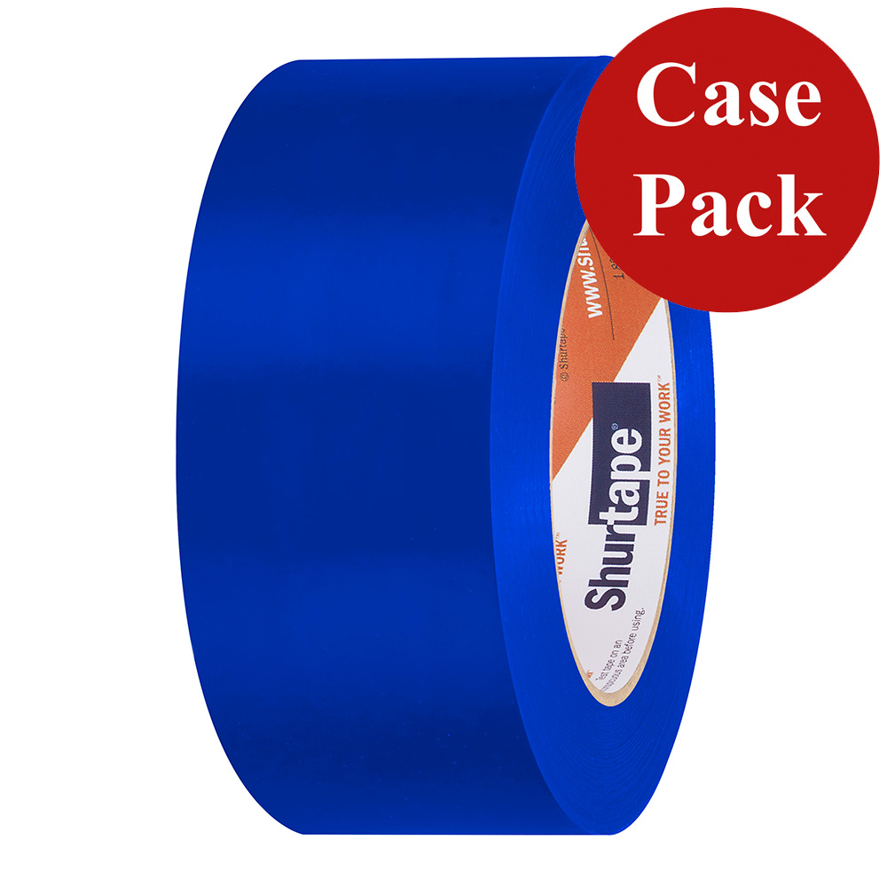 image for Shurtape UV-Resistant Marine Hull Preservation Tape – 48MM – 33M Roll – Straight Edge Blue *Case of 24 Rolls*