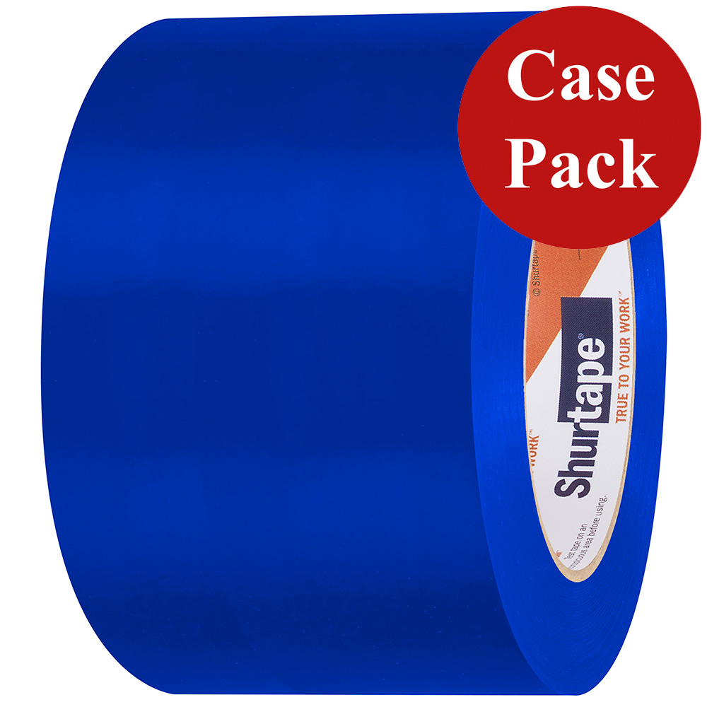 image for Shurtape UV-Resistant Marine Hull Preservation Tape – 72MM – 33M Roll – Straight Edge Blue *Case of 16 Rolls*