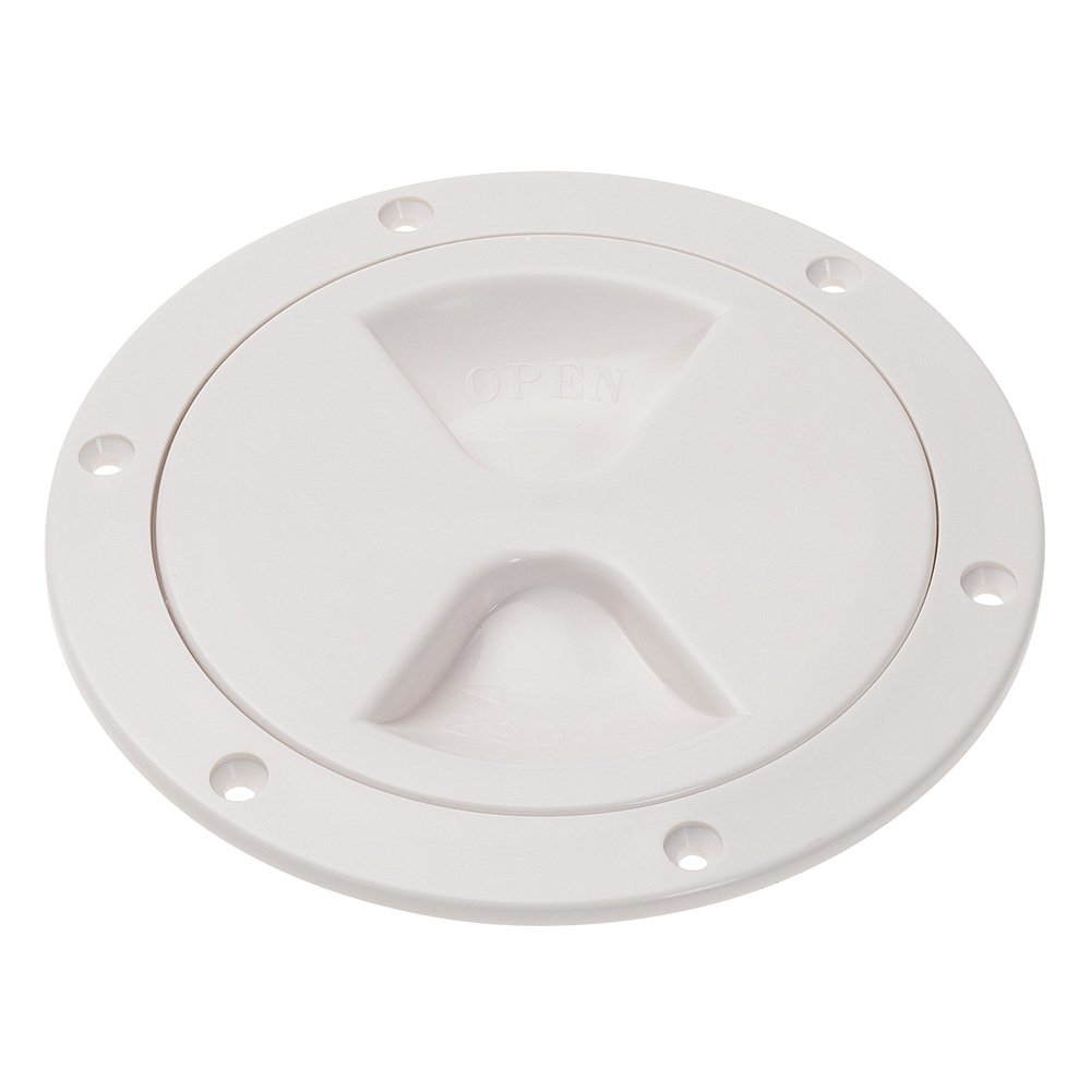 image for Barton Marine Screw Inspection Cover – 6″ (103mm) – White