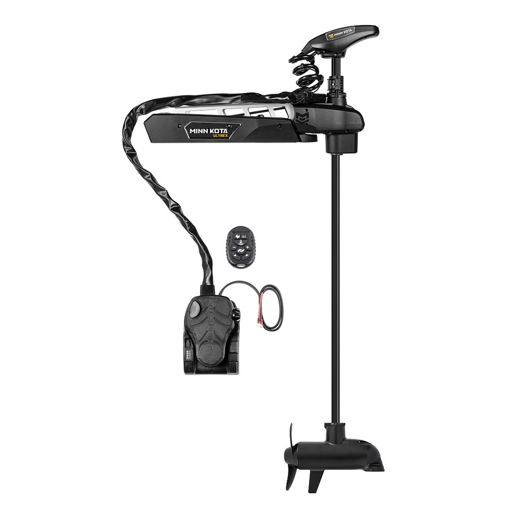 image for Minn Kota Ultrex QUEST™ 90/115 Trolling Motor w/Micro Remote – Dual Spectrum CHIRP – 24/36V – 90/115LBS – 60″ *Remanufactured