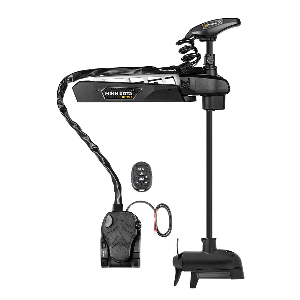 image for Minn Kota Ultrex QUEST™ 90/115 Trolling Motor w/Micro Remote – MEGA Down/Side Imaging – 24/36V – 90/115LBS – 45″ *Remanufactured