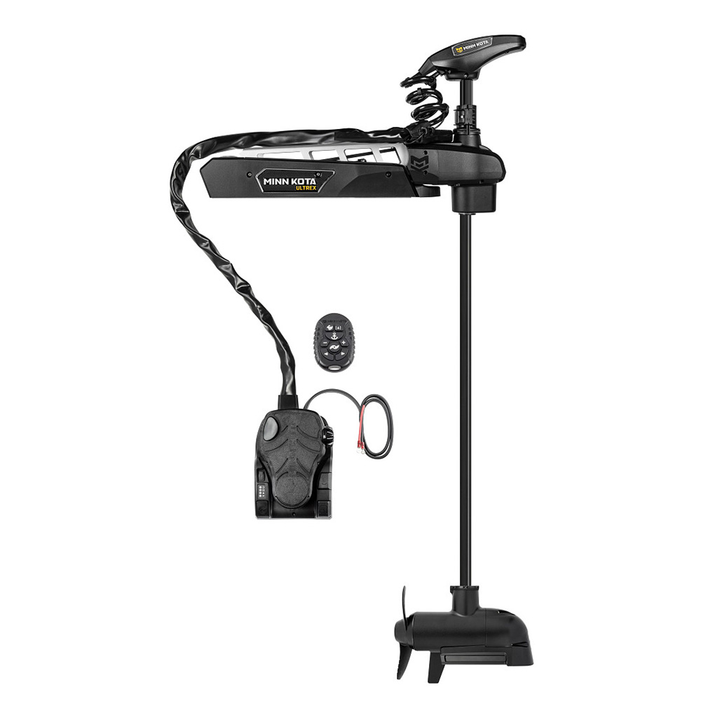 image for Minn Kota Ultrex QUEST™ 90/115 Trolling Motor w/Micro Remote – MEGA Down/Side Imaging – 24/36V – 90/115LBS – 60″ *Remanufactured