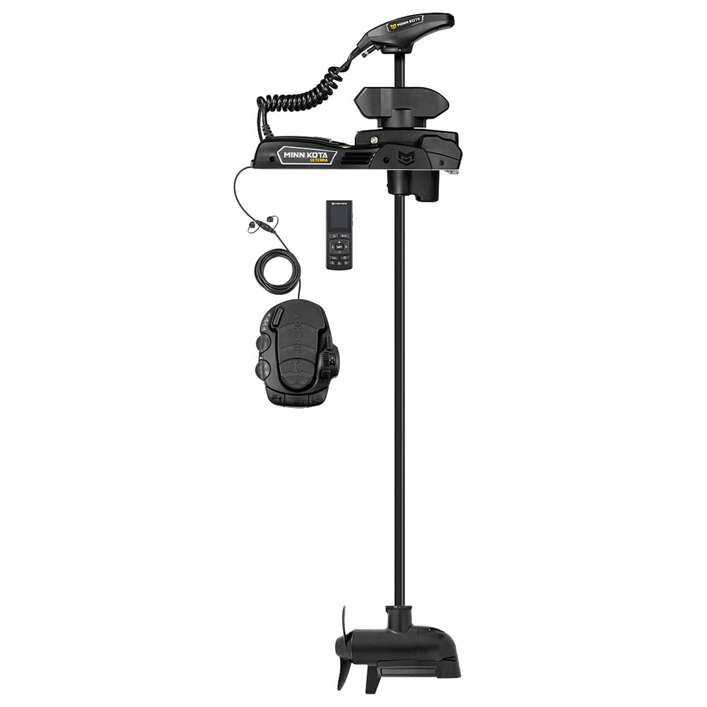 image for Minn Kota Ulterra QUEST™ 90/115 Trolling Motor w/Wireless Remote – MEGA Down/Side Imaging – 24/36V – 90/115LBS – 72″ *Remanufactured