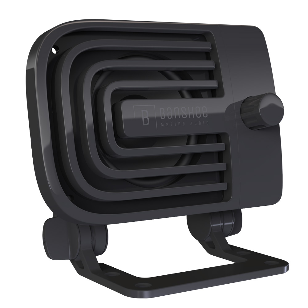 image for Banshee Marine Active External VHF Speaker – Black