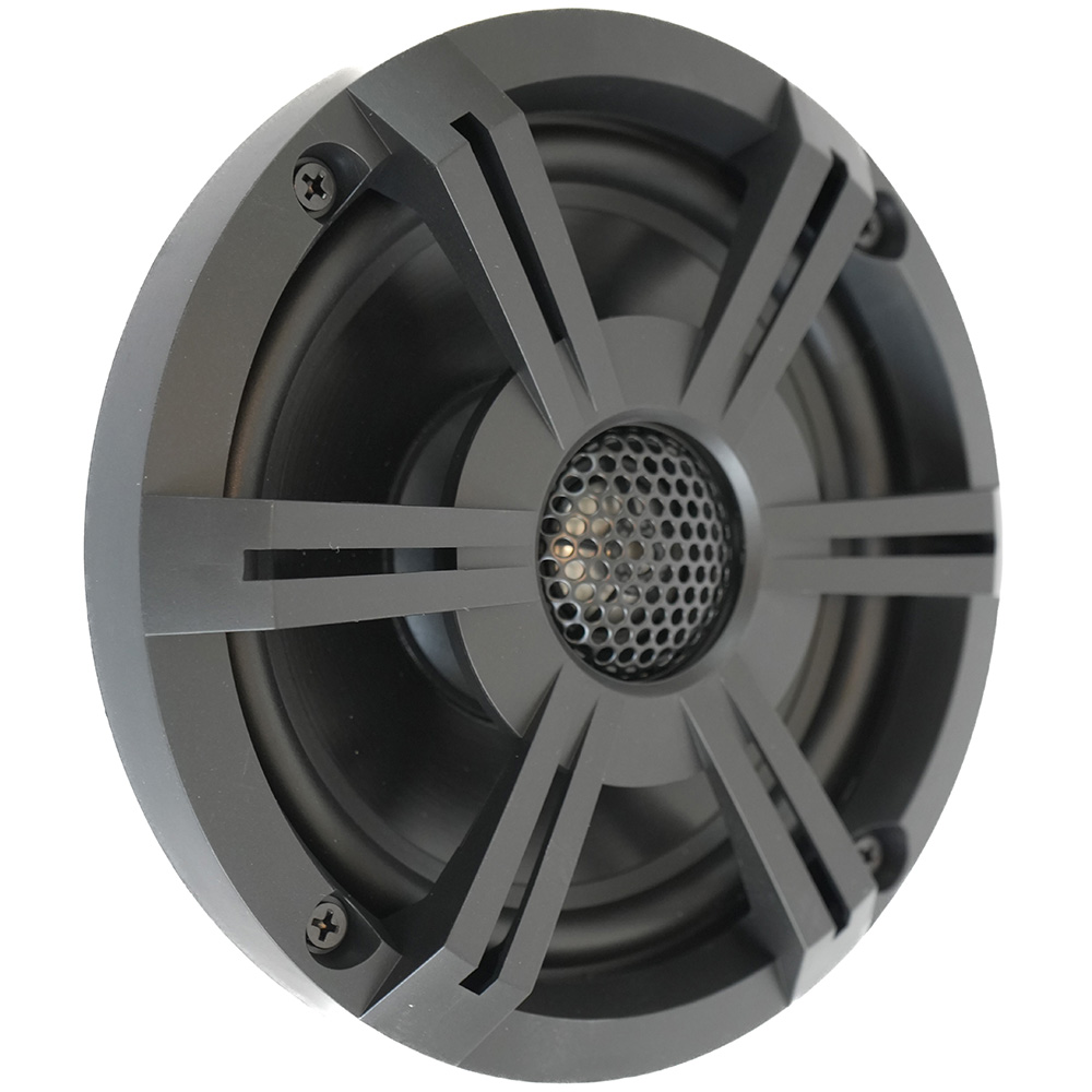 image for Banshee Marine 6.5″ Marine Speaker – Black Sports Grille